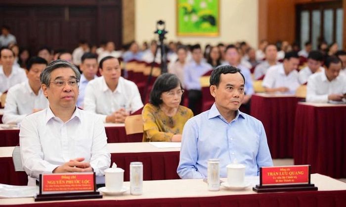 Đại biểu tham dự hội nghị tại điểm cầu TP.HCM