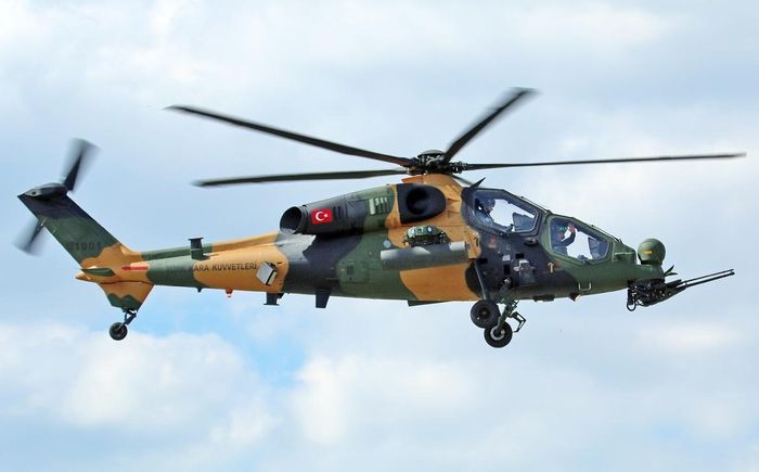 T129 ATAK của Thổ Nhĩ Kỳ. Ảnh Wikipedia