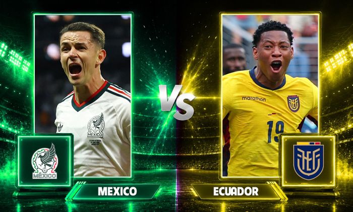 Mexico đấu với Ecuador ở vòng 1/16 World Cup 2026.