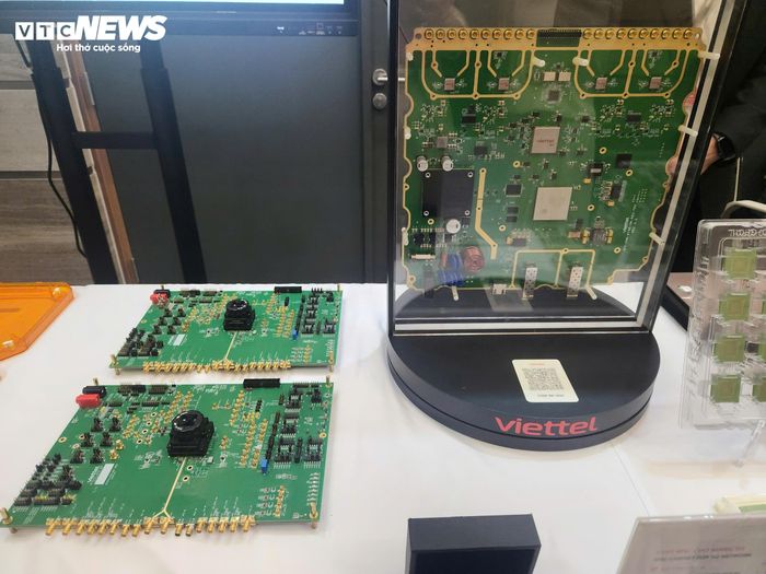 Sản phẩm chip bán dẫn của Tập đoàn Viettel. (Ảnh: MH)