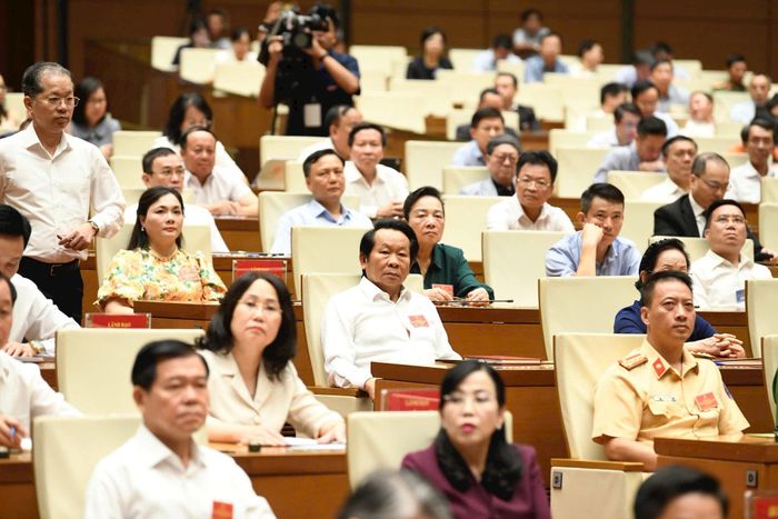 Các đại biểu tham dự hội nghị tại Nhà Quốc hội (Thủ đô Hà Nội). Ảnh: Nhật Nam