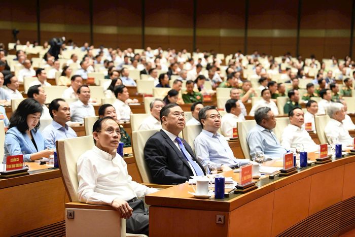 Các đại biểu tham dự hội nghị tại Nhà Quốc hội (Thủ đô Hà Nội). Ảnh: Nhật Nam