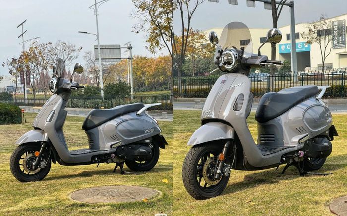 Mẫu xe nổi bật với động cơ 150cc, 4 van, làm mát bằng nước, cho công suất 16,2 mã lực, giải quyết hiệu quả tình trạng quá nhiệt.