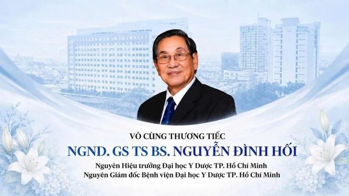 Di sản lớn nhất GS.TS.BS Nguyễn Đình Hối để lại là những thế hệ thầy thuốc vừa giỏi chuyên môn, vừa giàu y đức. Ảnh: BVCC.