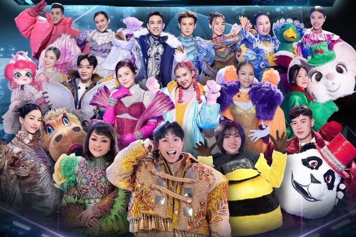 Dàn nghệ sĩ mùa 2 The Masked Singer Vietnam. - Ảnh: BTC