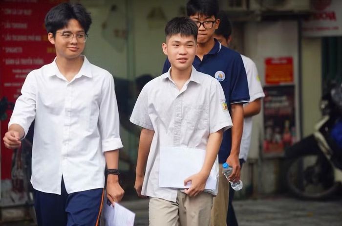 Thí sinh thi tốt nghiệp năm nay. Ảnh: TPO.