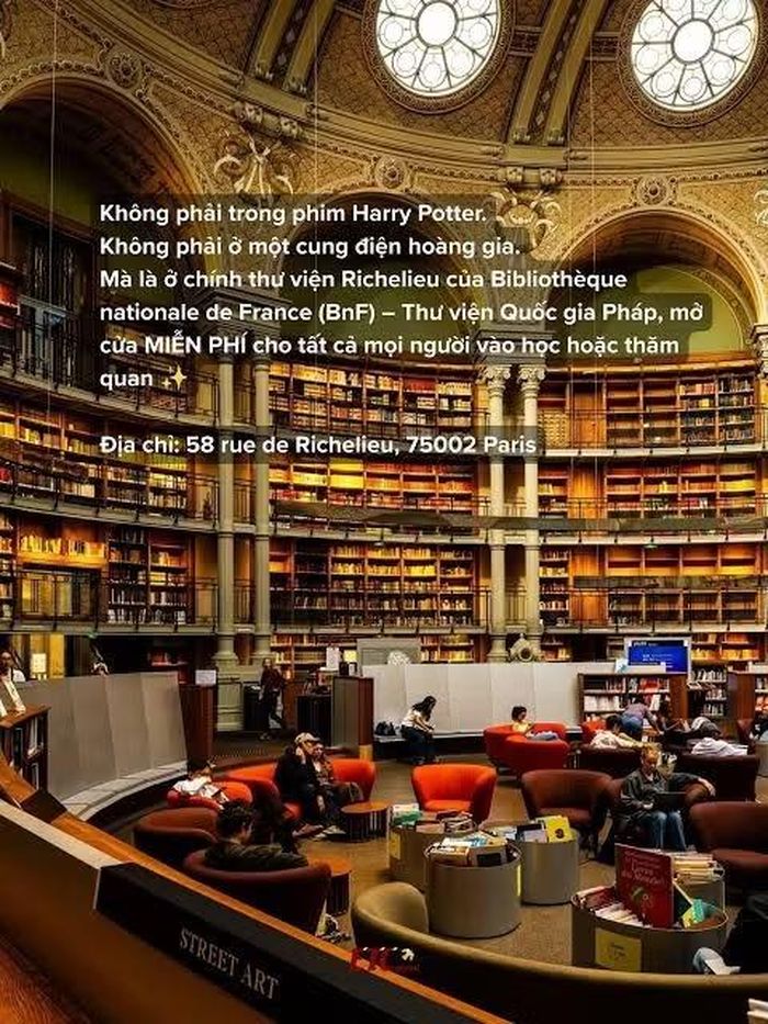  Thư viện Quốc gia Pháp (BnF) là địa điểm chân ái trong mùa hè ở Paris. 