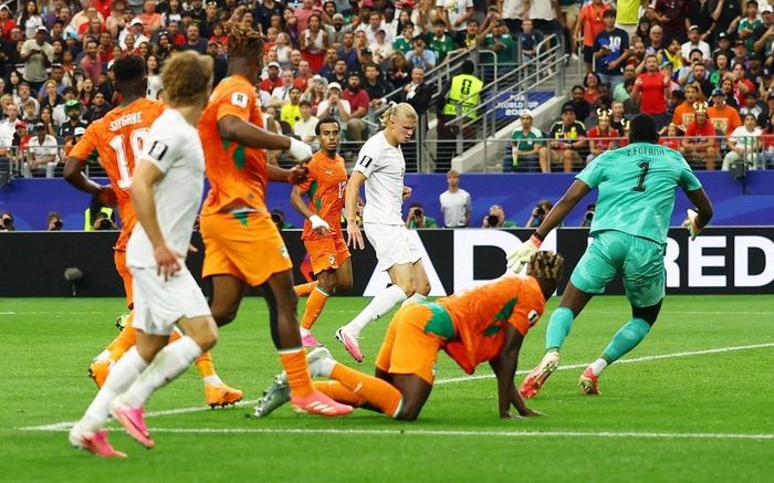 Haaland có 5 bàn sau 3 trận ở kỳ World Cup đầu tiên trong sự nghiệp.
