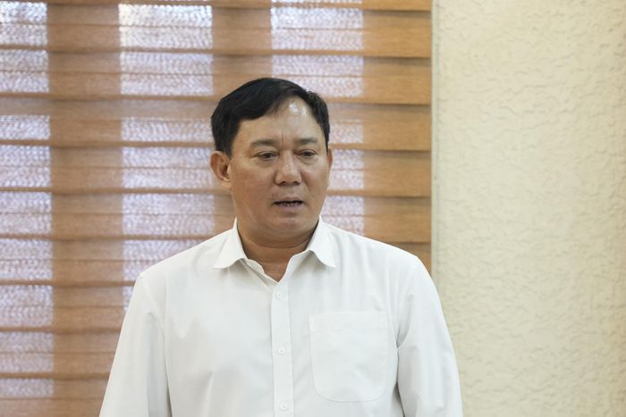 Ông Đậu Văn Diện bị tạm đình chỉ vị trí Chủ tịch HĐQT Hancorp. Ảnh: Hancorp.