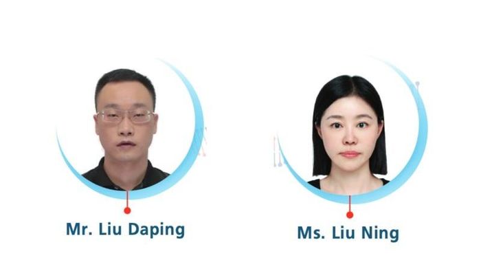 Hai lãnh đạo mới tại Imexpharm. Ảnh: Livzon Pharmaceutical Group.