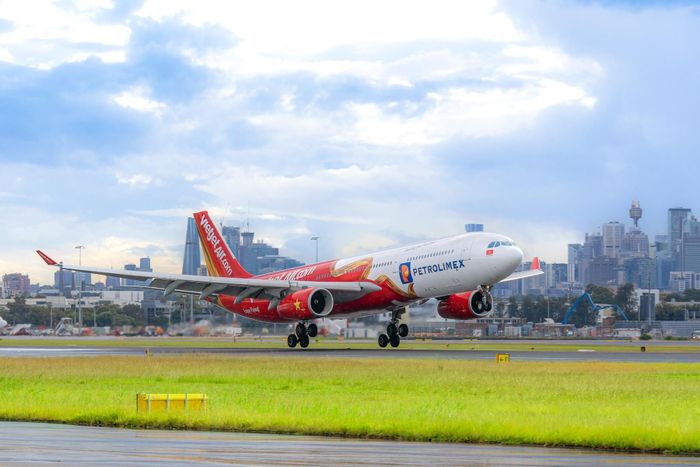 Vietjet đang khai thác các chuyến bay từ Việt Nam đến 4 thành phố của Australia. Ảnh: VJ.