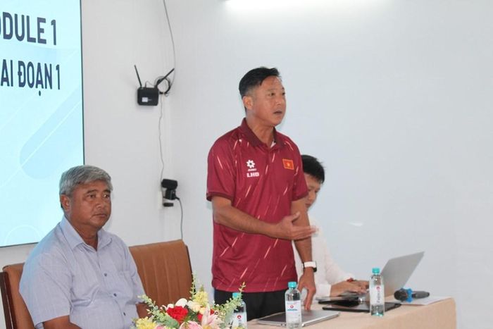 HLV Lê Huỳnh Đức sẽ tiếp tục được bồi dưỡng để trở thành giảng viên tham gia giảng dạy các khóa đào tạo huấn luyện viên trong thời gian tới