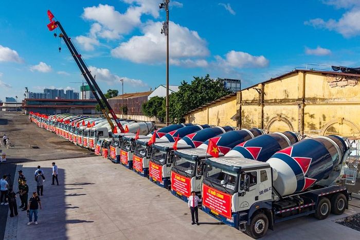 Không khí tại lễ khởi công các công trình, dự án trọng điểm