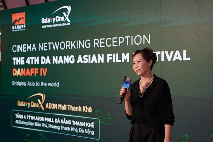 Bà Đinh Thị Thanh Hương, Tổng giám đốc điều hành của Galaxy Studio và Galaxy Entertainment Holding cho biết, việc đồng hành cùng DANAFF là một phần trong các hoạt động hỗ trợ sự phát triển của điện ảnh Việt Nam