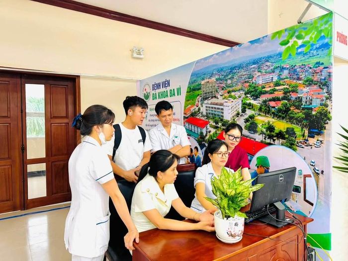 Bệnh viện Đa khoa Ba Vì sẵn sàng triển khai chương trình khám sức khỏe toàn dân. Ảnh: SKTĐ