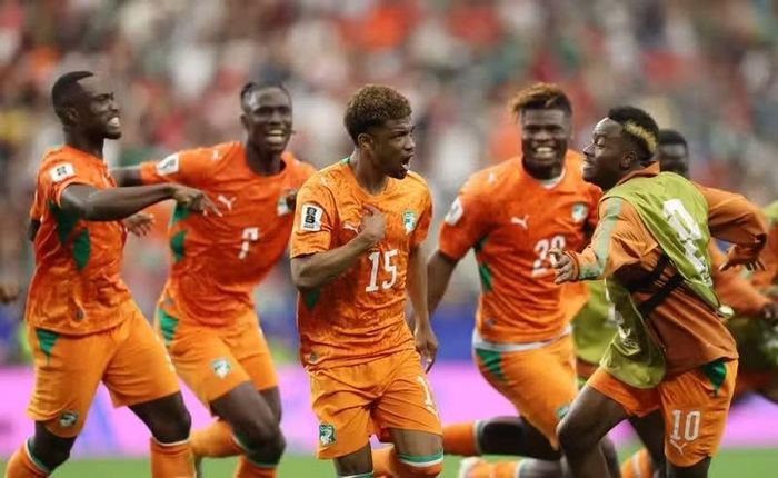 Amad Diallo - Cầu thủ đang thi đấu cho Manchester United, ghi bàn gỡ hòa 1-1. (Ảnh: FIFA)