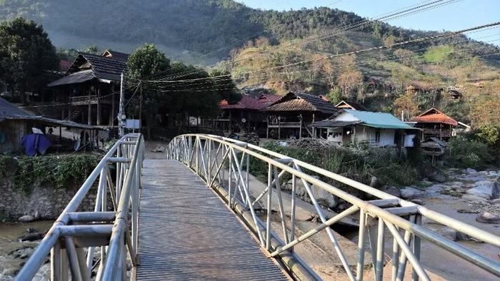 Một góc bản Tặng Phăn, xã Na Ngoi, tỉnh Nghệ An.