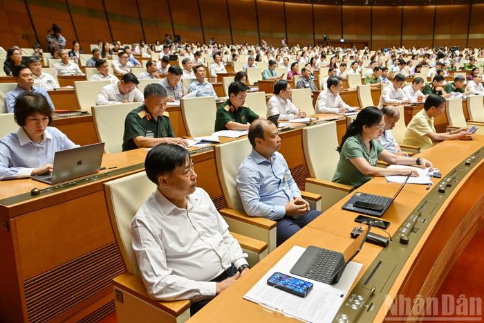 Các đại biểu tham dự hội nghị.