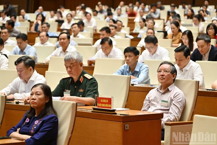 Các đại biểu tham dự hội nghị.