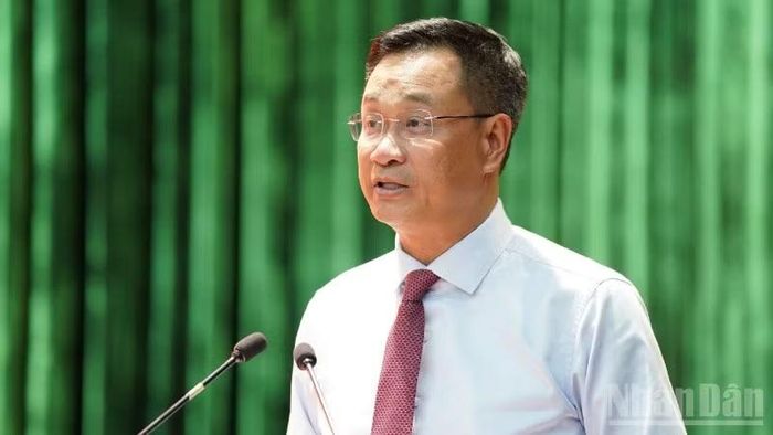 Bí thư Thành ủy Đà Nẵng Lê Ngọc Quang phát biểu tại chương trình.