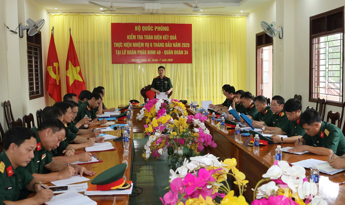 Quang cảnh buổi kiểm tra.