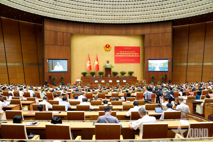 Quang cảnh hội nghị.