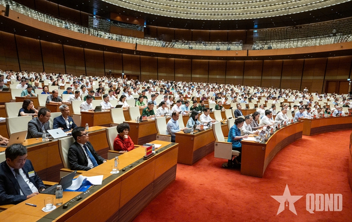 Các đại biểu dự hội nghị.