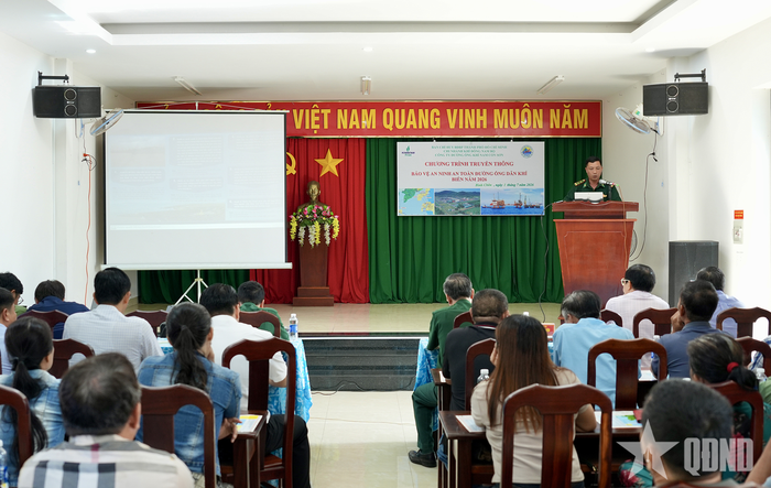 Bộ đội Biên phòng TP Hồ Chí Minh phối hợp tổ chức tuyên truyền phòng, chống IUU, bảo vệ an ninh, an toàn đường ống dẫn khí biển năm 2026.