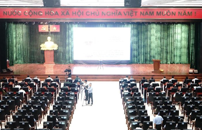Quang Cảnh hội nghị tại điểm cầu Đà Nẵng