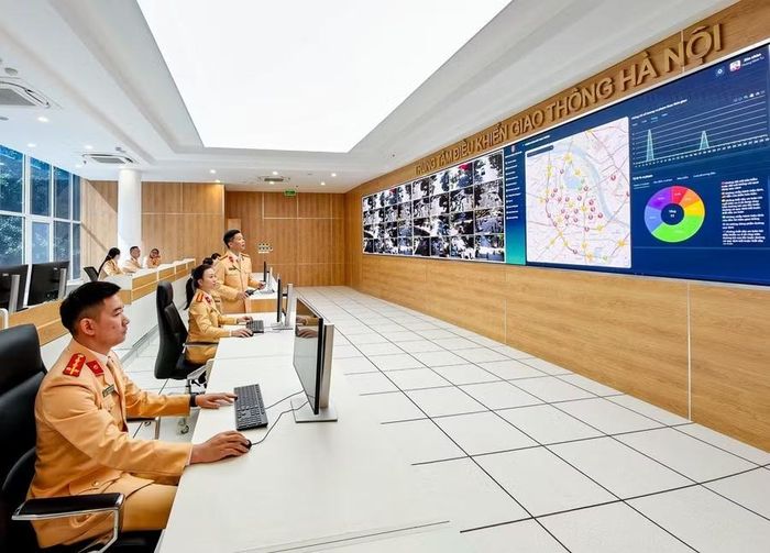 Hệ thống camera AI được điều khiển tại trung tâm.