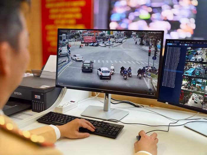 Hệ thống camera AI được điều khiển tại trung tâm.