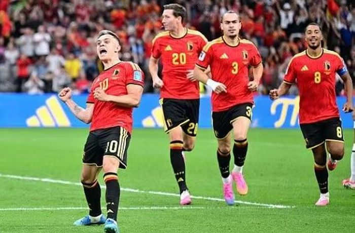 Dẫu vậy, nhiều người cũng cho rằng, tuyển Bỉ được đánh giá nhỉnh hơn đối thủ đôi chút nhờ kinh nghiệm của những trụ cột như Courtois, De Bruyne và Lukaku. Ảnh: Getty.
