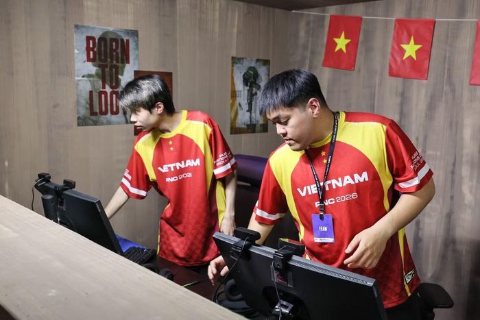 Các tuyển thủ Việt Nam chuẩn bị kĩ lưỡng cho giải PNC 2026 (Nguồn: KRAFTON)