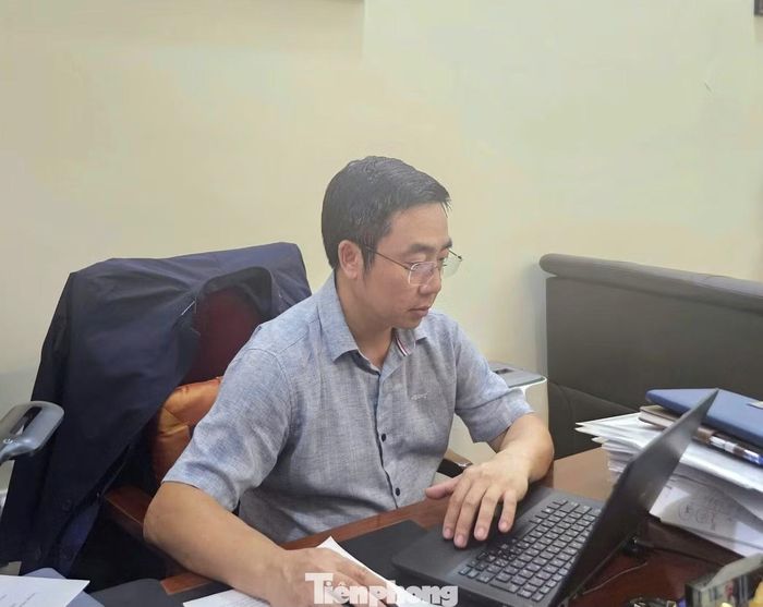 Ông Trần Trung Kiên, Trưởng phòng Văn hóa Xã hội phường Hai Bà Trưng