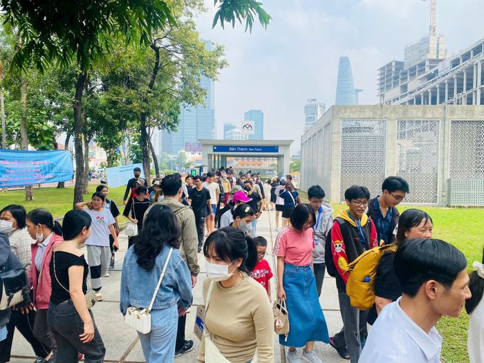 TP.HCM miễn phí vé Metro cho người dân ngày 2/7.