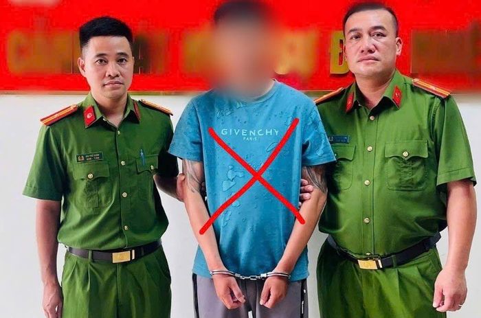 Đối tượng truy nã nguy hiểm Nguyễn Đức Linh (x).
