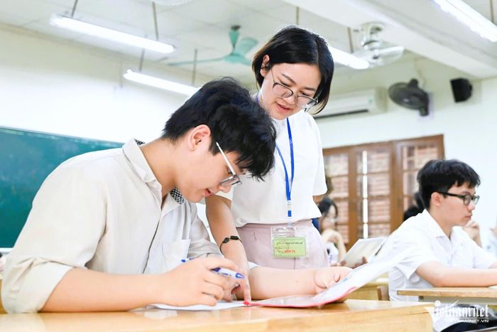 Thí sinh dự thi tốt nghiệp THPT năm 2026. Ảnh: Nguyễn Huy.