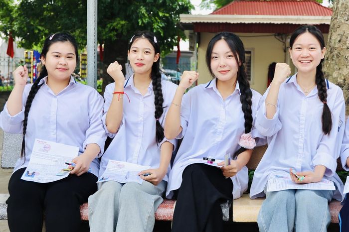 Các thí sinh dự thi tốt nghiệp THPT năm 2026. Ảnh: Nguyễn Mạnh.