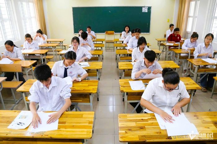 Thí sinh dự thi tốt nghiệp THPT năm 2026. Ảnh: Phạm Công.