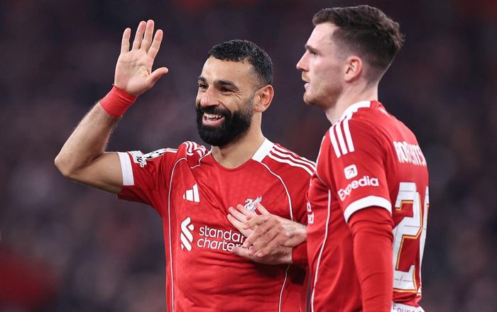 Salah và Robertson chính thức rời Liverpool - Ảnh: Mirror