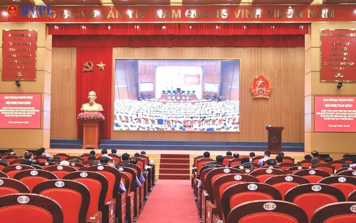  VKSND tối cao dự Hội nghị bằng hình thức trực tuyến.