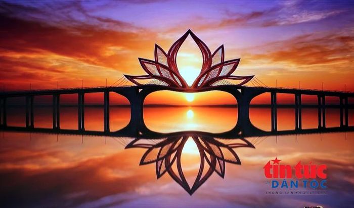 Phối cảnh dự án đường vượt biển Cần Giờ - Vũng Tàu có chiều dài khoảng 14 km.