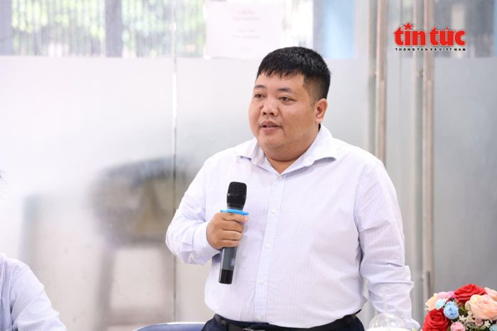 Ông Nguyễn Thanh Nguyên, Chánh Văn phòng UBND phường Tân Định (TP Hồ Chí Minh), chia sẻ về việc ứng dụng AI hỗ trợ công tác pháp lý và xử lý công việc tại địa phương.
