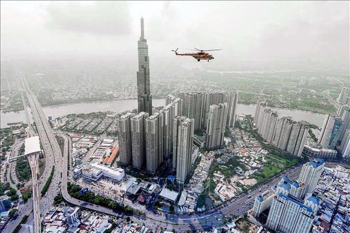 Một góc Thành phố Hồ Chí Minh. Ảnh tư liệu: Thanh Vũ/TTXVN