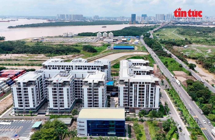 Một dự án nhà ở xã hội ở phường Cát Lái (TP Hồ Chí Minh). Ảnh: An Hiếu/Báo Tin tức và Dân tộc
