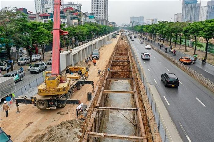 Số hóa hạ tầng giao thông ứng phó thời tiết cực đoan. Ảnh: Trung Nguyên/TTXVN