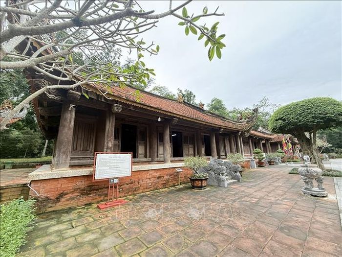 Ứng dụng công nghệ vào việc thuyết minh về Khu di tích quốc gia đặc biệt Lam Kinh. Ảnh: Việt Hoàng/TTXVN