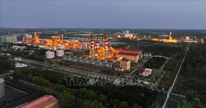 Nhà máy điện Cà Mau 1 và 2 của Công ty Điện lực Dầu khí Cà Mau (PV Power Ca Mau) ở xã Khánh An, tỉnh Cà Mau.