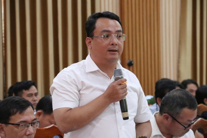 Ông Trần Ngọc Tài - Bí thư Đảng ủy xã Thạnh Bình, Tp.Đà Nẵng.
