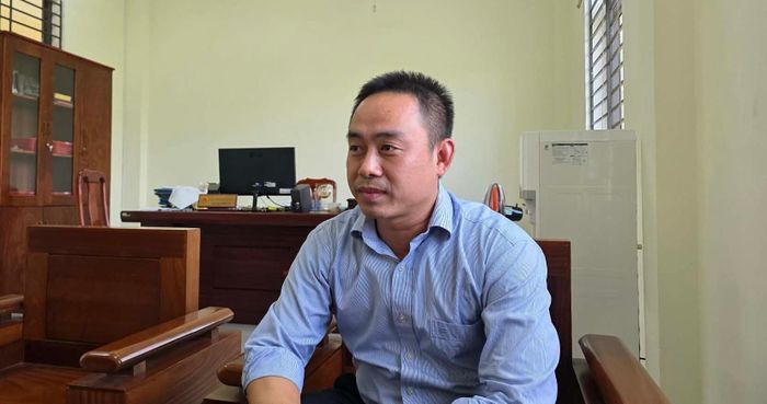 Ông Lê Minh Tuấn - Chủ tịch UBND xã Bà Nà, Tp.Đà Nẵng.